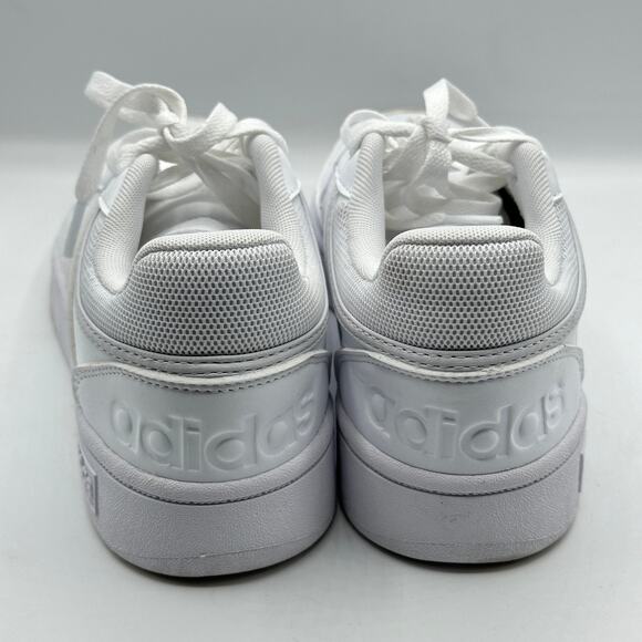 ADIDAS Hoops 3.0 Low Classic Shoes Sneakers White Cloud Dash Gray Sz M8 W10 - Picture 5 of 7